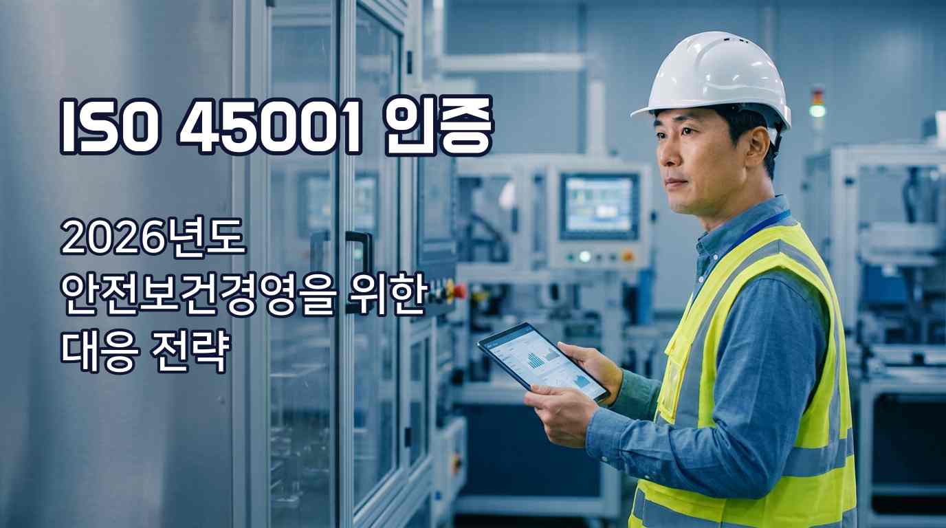 ISO 45001 인증 2026년도 안전보건경영시스템 구축 및 중대재해처벌법 대응 전략 대표 이미지